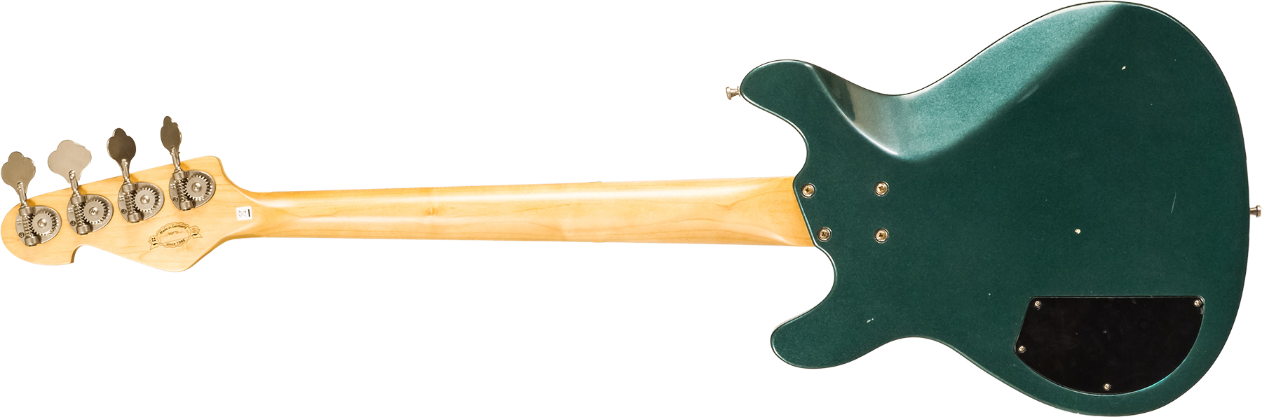 Sandberg Florence Bass 4c Shsc Mn - Soft Aged British Green - Bajo eléctrico de cuerpo sólido - Variation 1