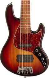 Bajo eléctrico de cuerpo sólido Sandberg California TM5 SL Superlight (PF) - 3-tone sunburst