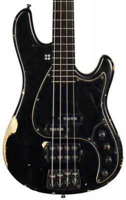 Bajo eléctrico de cuerpo sólido Sandberg                       Oliver Riedel California VM4 - Black hardcore aged