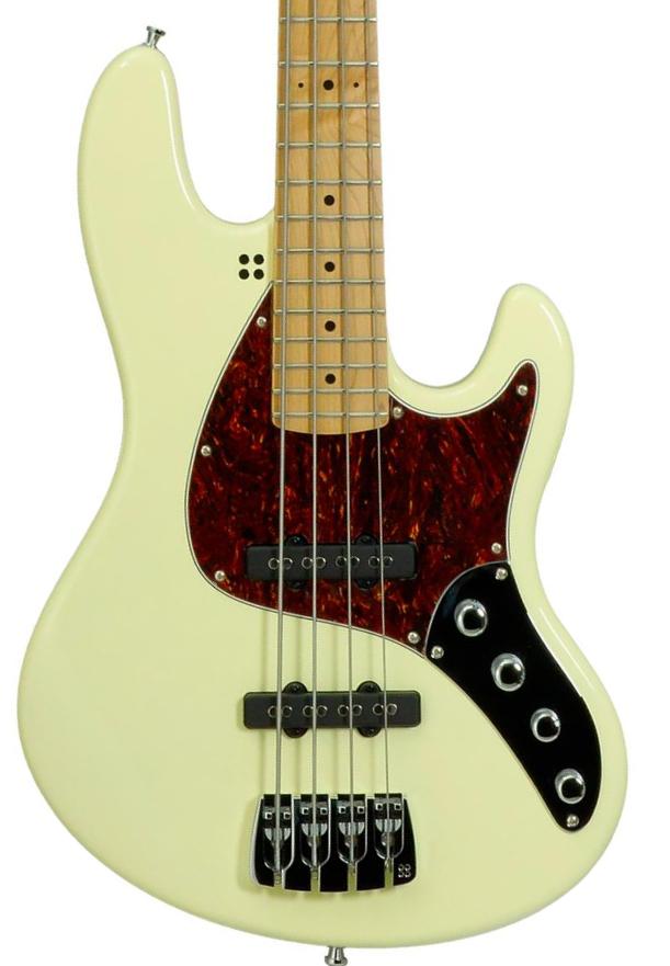 Bajo eléctrico de cuerpo sólido Sandberg                       California TT Short Scale 4-String (MN) - Highgloss Creme