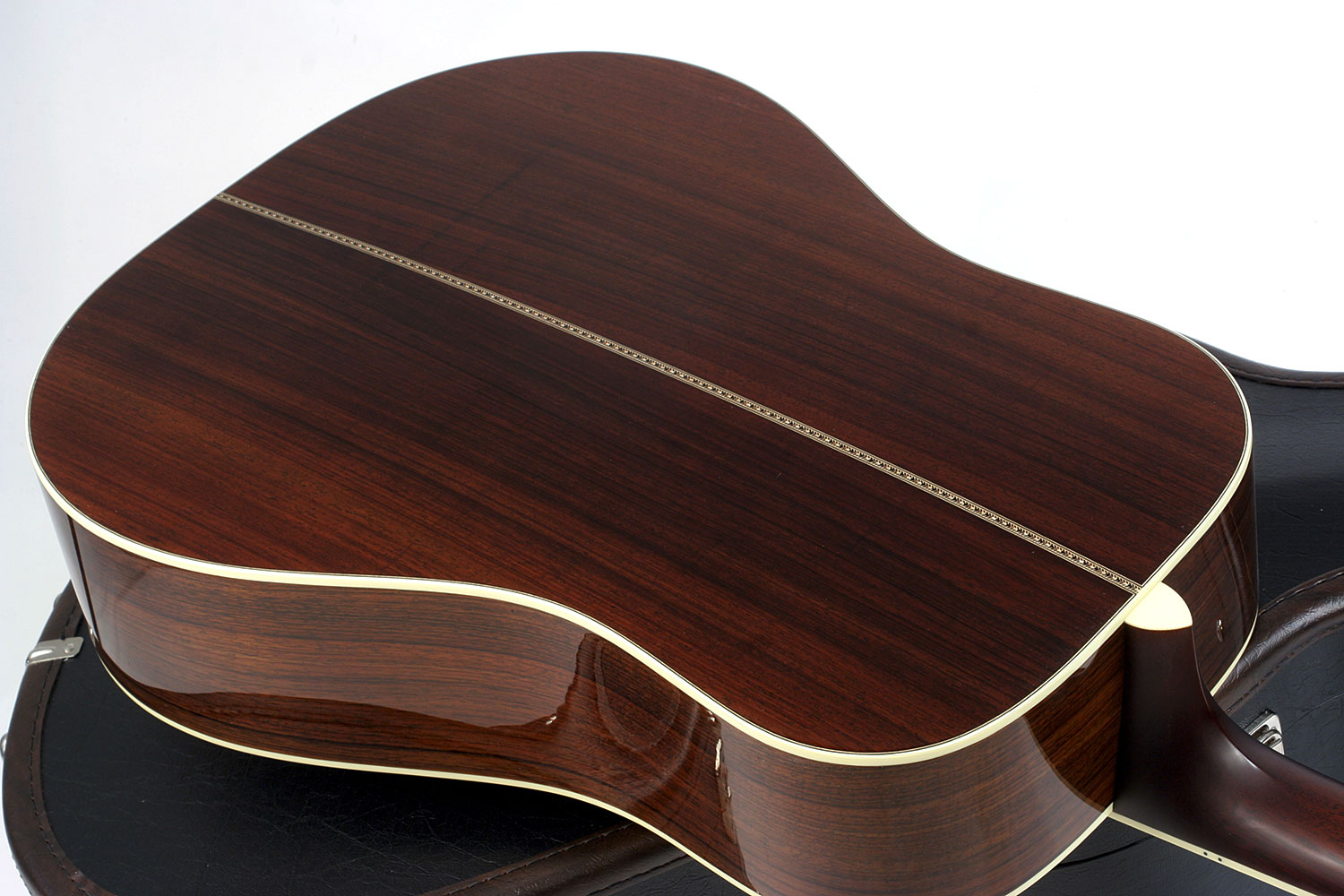 Santa Cruz D Model Dreadnought Epicea Palissandre #7197 - Natural - Guitarra folk - Variation 4