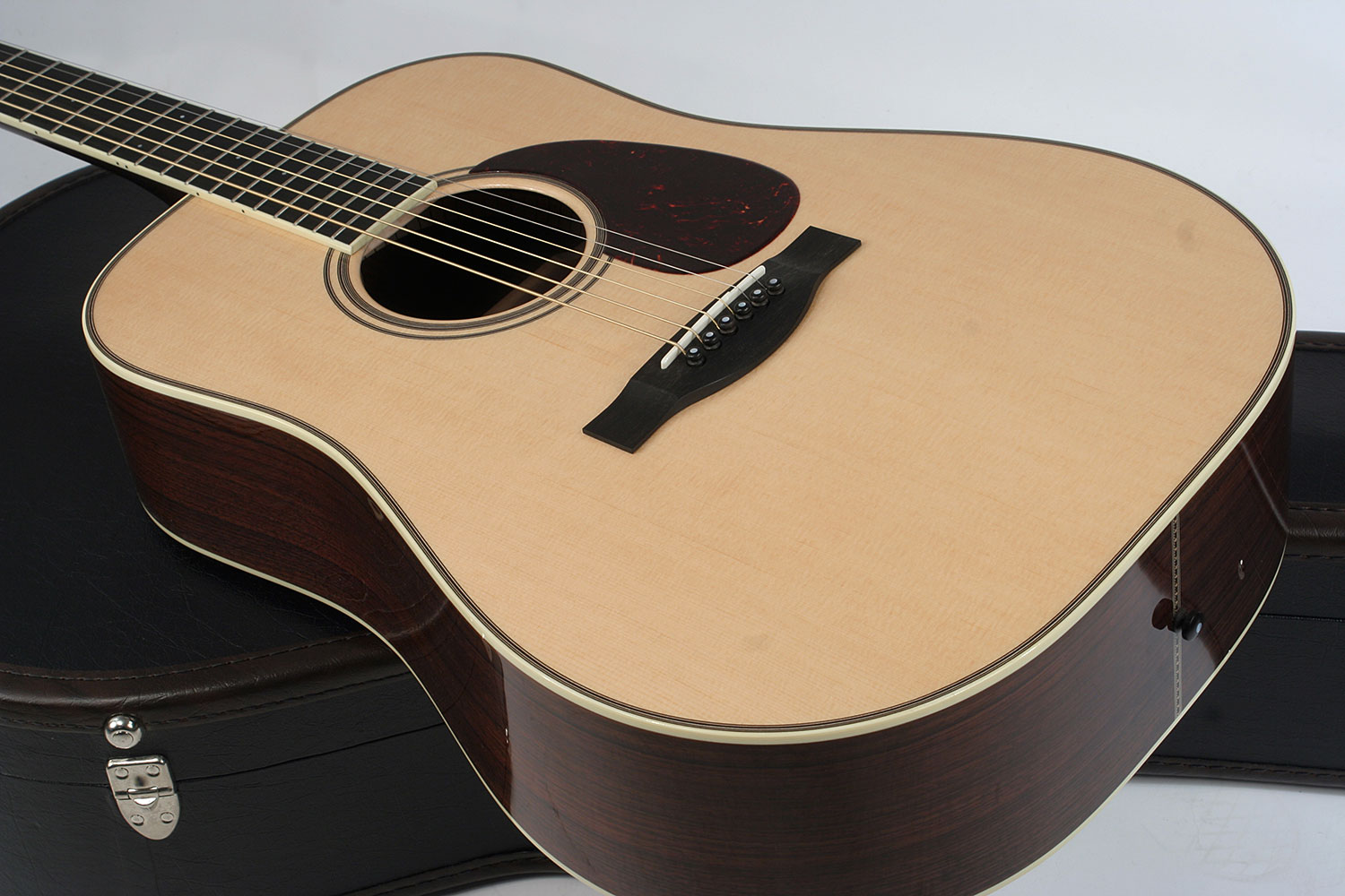 Santa Cruz D Model Dreadnought Epicea Palissandre - Natural - Guitarra acústica & electro - Variation 3