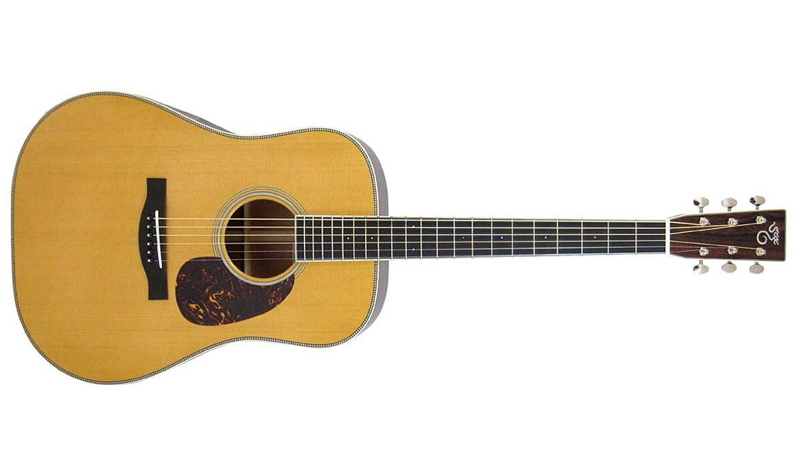 Santa Cruz Vintage Artist Dreadnought Epicea Palissandre - Natural - Guitarra acústica & electro - Variation 1