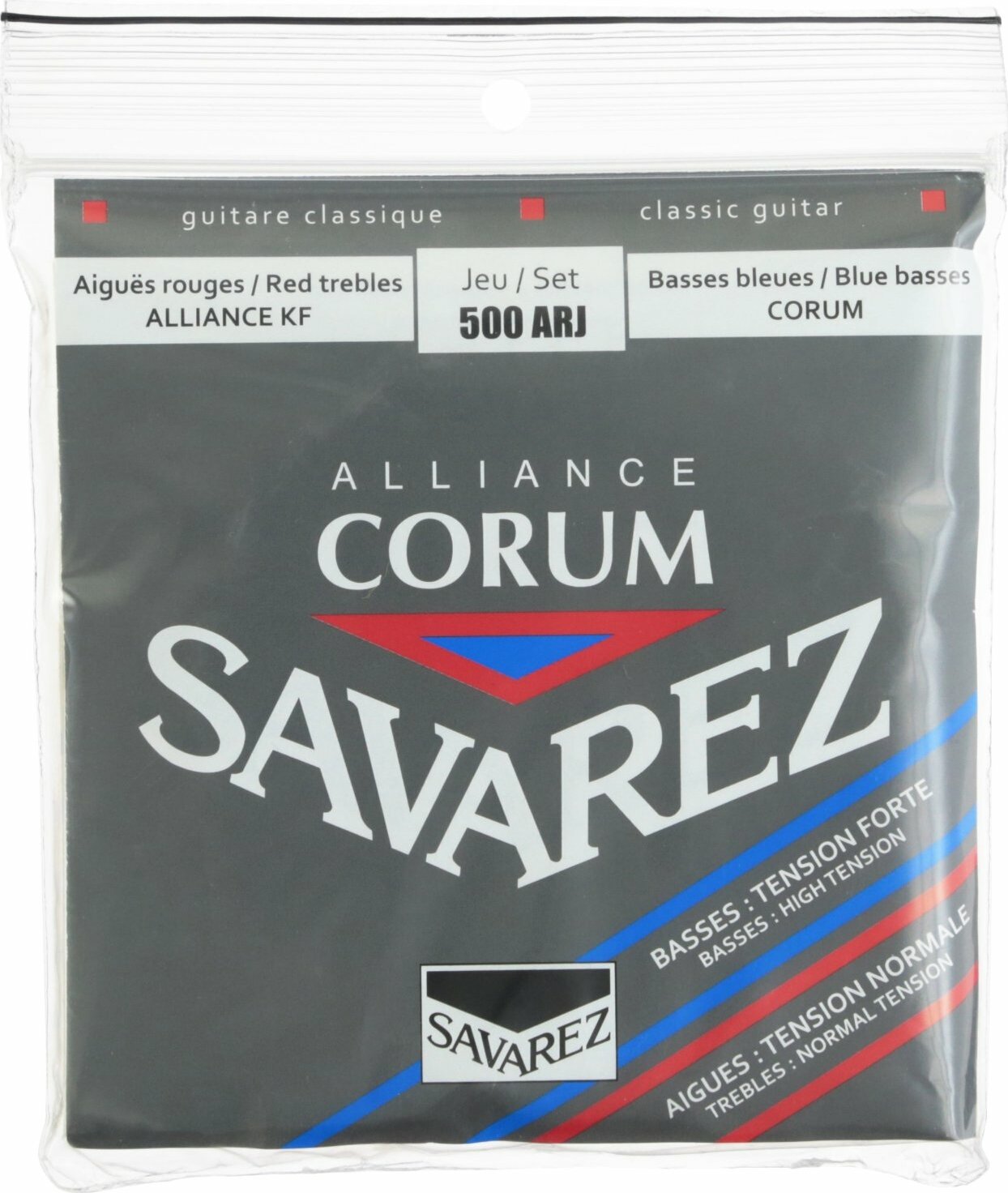 Savarez 500arj Alliance Corum Tirant Mixte - Cuerdas guitarra clásica nylon - Main picture