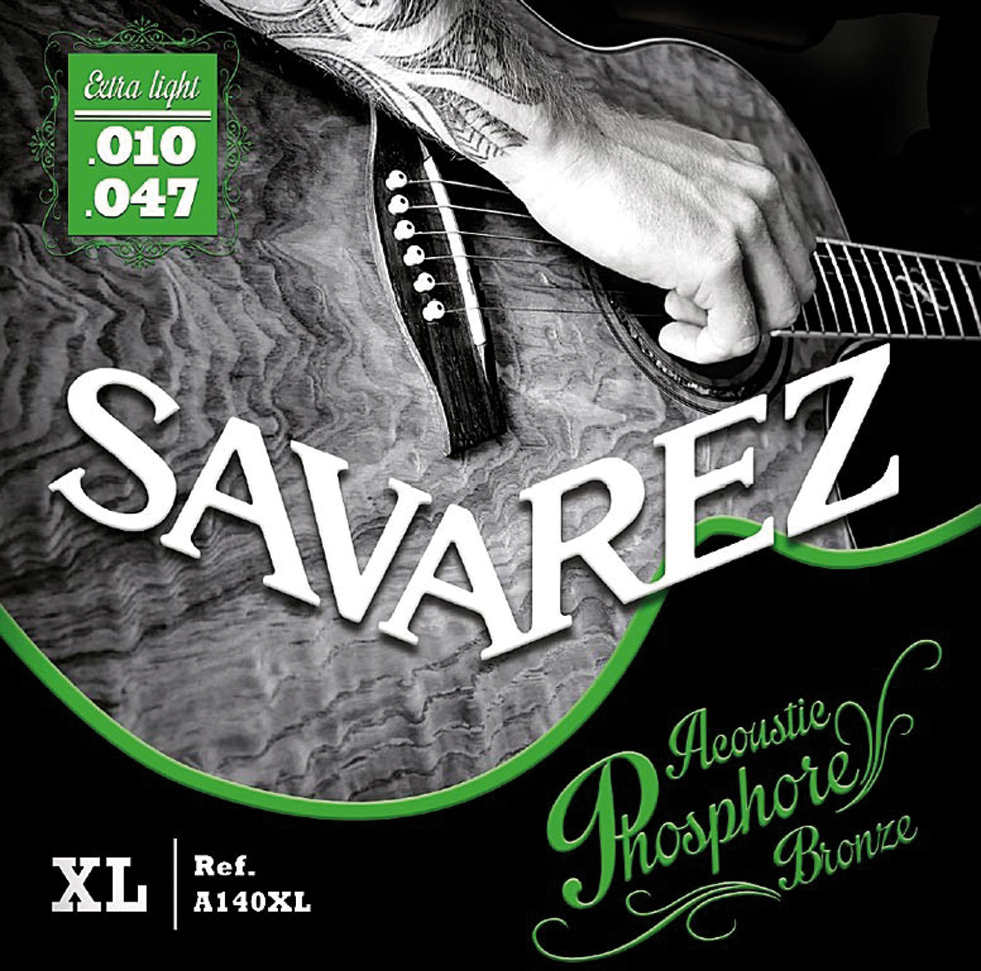 Savarez A140xl Phosphore Bronze 10-14-23-29-39-47 - Cuerdas guitarra acústica - Main picture