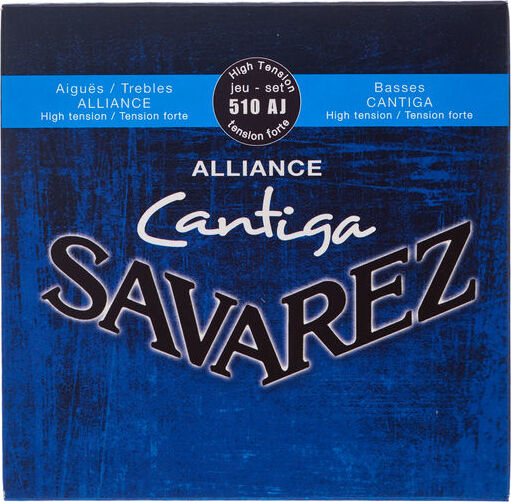 Savarez Jeu De 6 Cordes Guit. Classique Cantiga Alliance Tension Forte 510aj - Cuerdas guitarra clásica nylon - Main picture