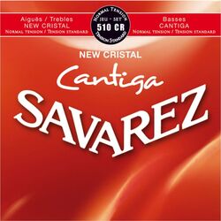 Cuerdas guitarra clásica nylon Savarez Acoustic (6) 510CR Cantiga New Cristal - Juego de cuerdas