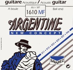 Cuerdas guitarra acústica Savarez Classic 1610MF Argentine Light 11-46 - Juego de cuerdas