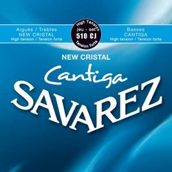 Cuerdas guitarra clásica nylon Savarez 510CJ  Cantiga High Tension - Juego de cuerdas