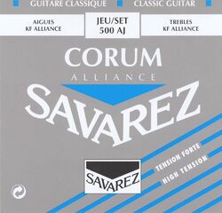 Cuerdas guitarra clásica nylon Savarez 500AJ Alliance Corum - Juego de cuerdas