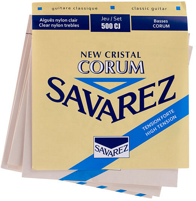 Savarez Jeu De 6 Cordes New Cristal Corum High Tension 500cj - Cuerdas guitarra clásica nylon - Variation 1
