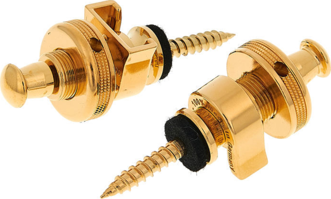 Schaller S-locks Paire Gold - Strap lock - Main picture