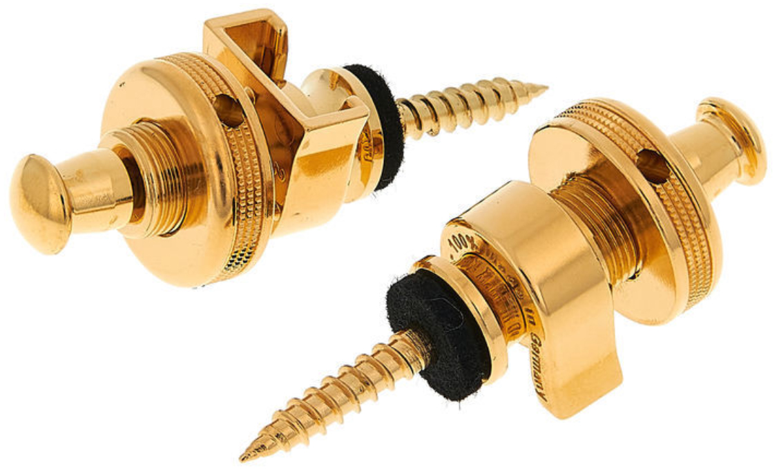 Strap lock Schaller SLocks Pair Gold