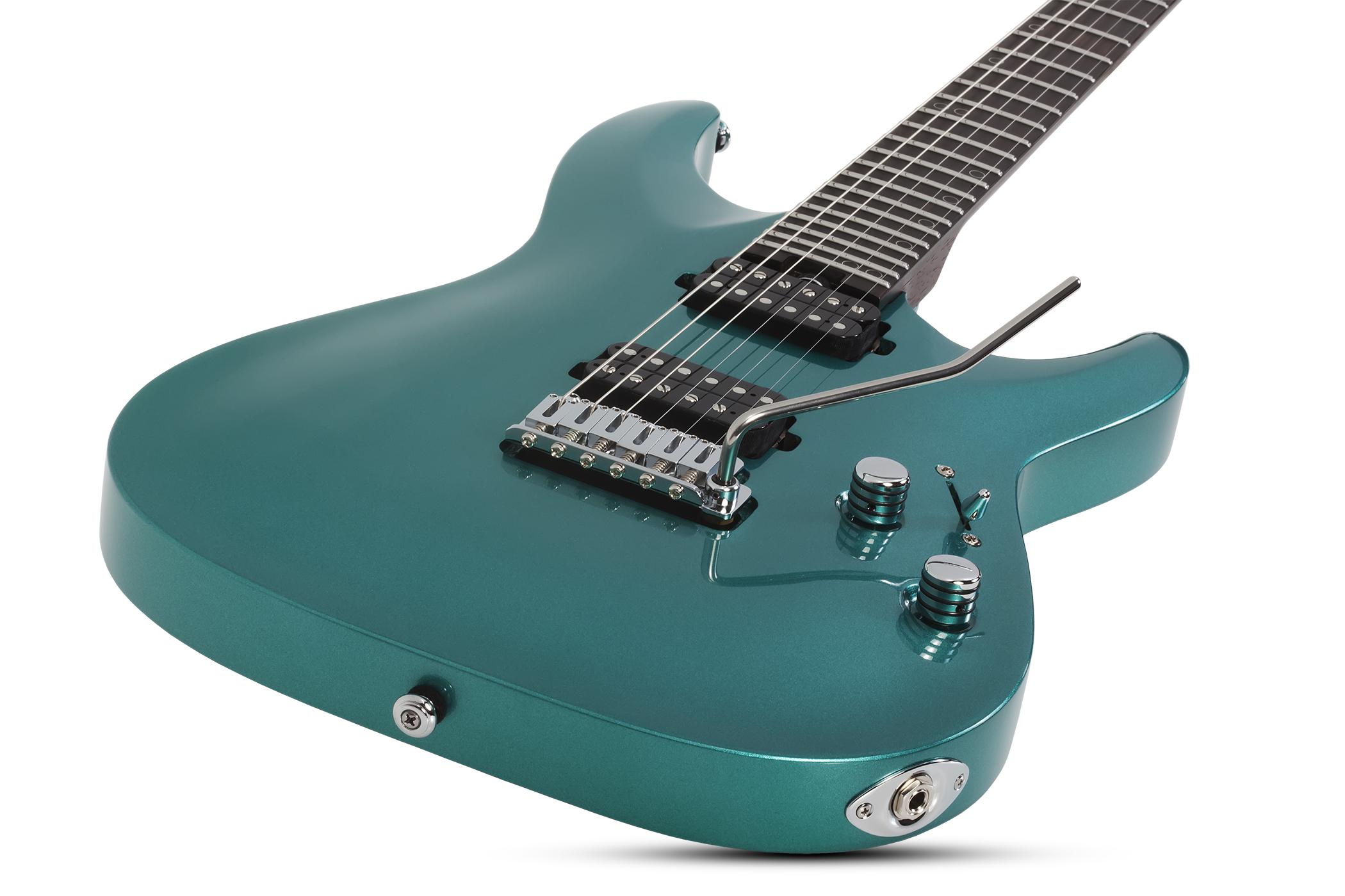 Schecter Aaron Marshall Am-6 Signature 2h Trem Eb - Artic Jade - Guitarra eléctrica con forma de str. - Variation 1