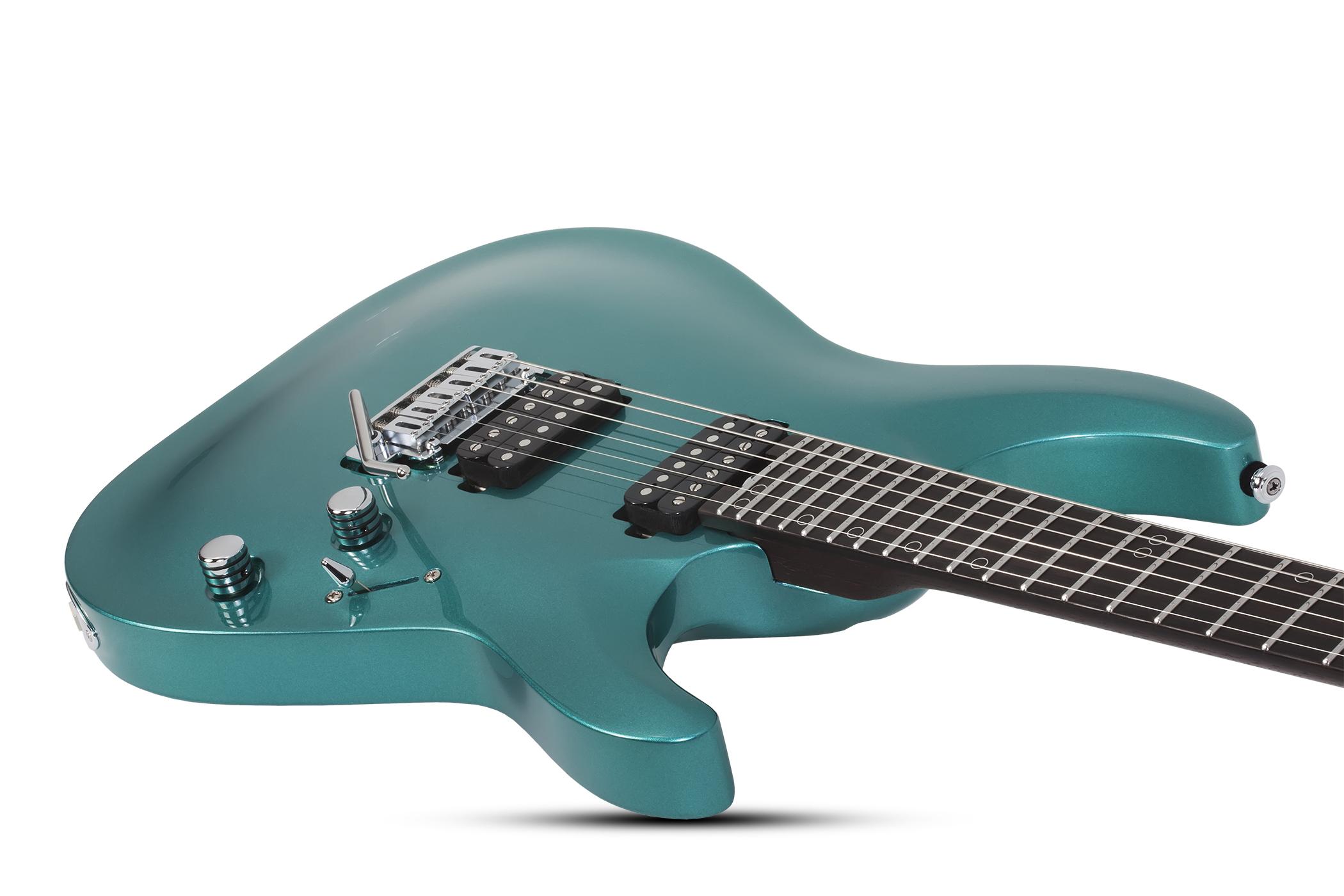 Schecter Aaron Marshall Am-6 Signature 2h Trem Eb - Artic Jade - Guitarra eléctrica con forma de str. - Variation 2