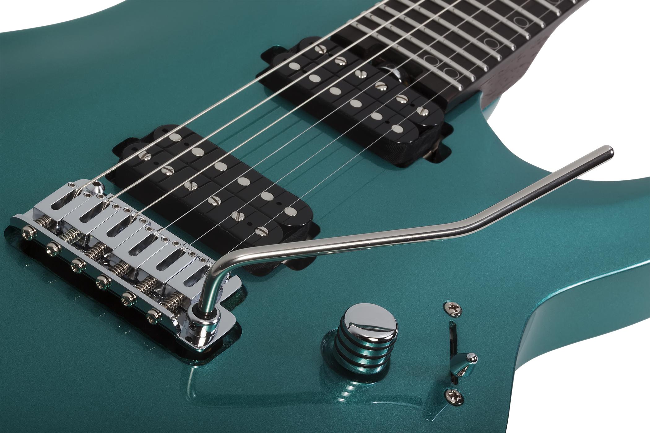 Schecter Aaron Marshall Am-6 Signature 2h Trem Eb - Artic Jade - Guitarra eléctrica con forma de str. - Variation 4