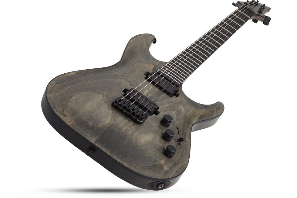 Schecter Apocalypse C-1 2h Ht Eb - Rusty Grey - Guitarra eléctrica con forma de str. - Variation 1