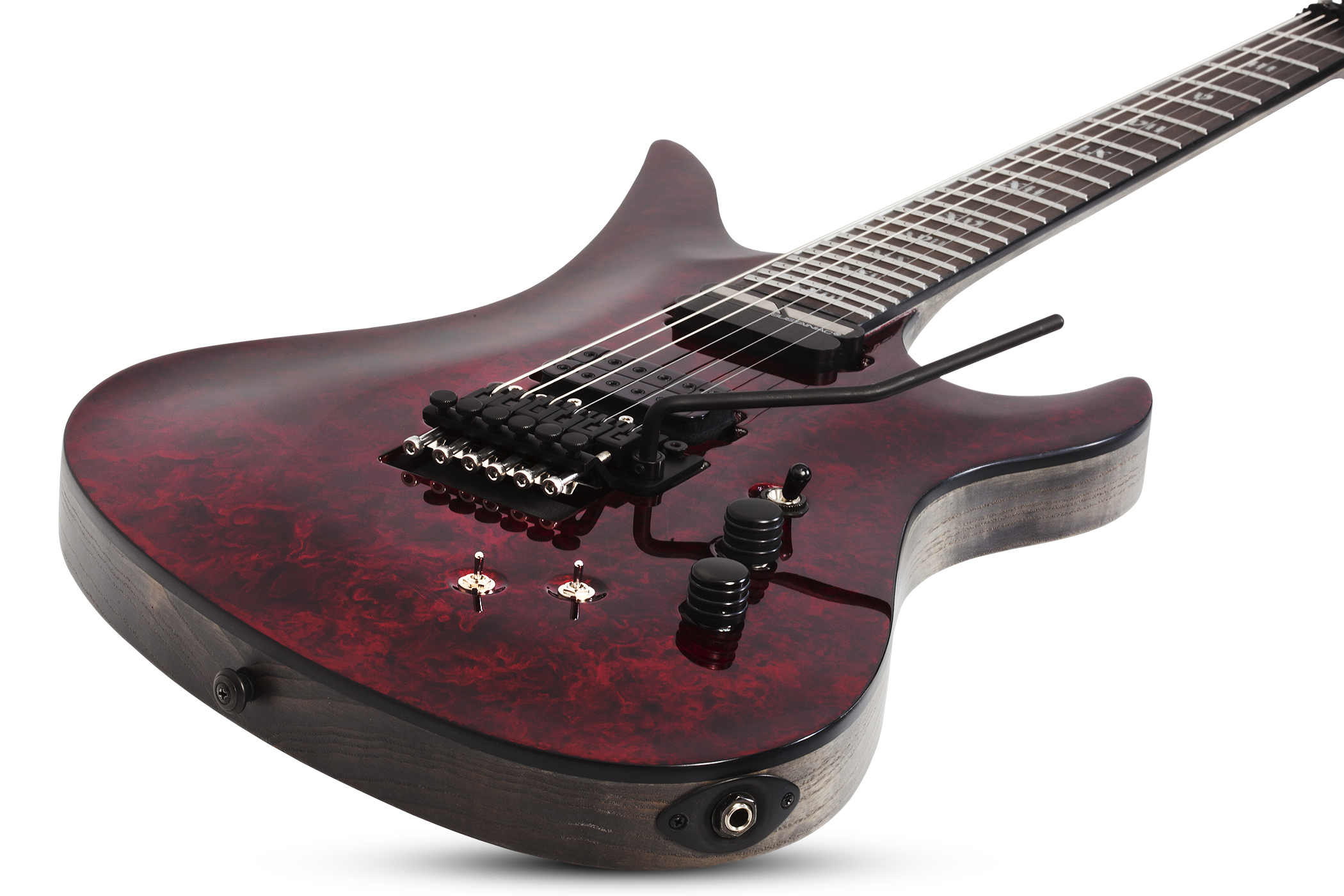 Schecter Avenger Apocalypse Fr S 2h Sustainiac Eb - Red Reign - Guitarra electrica metalica - Variation 1