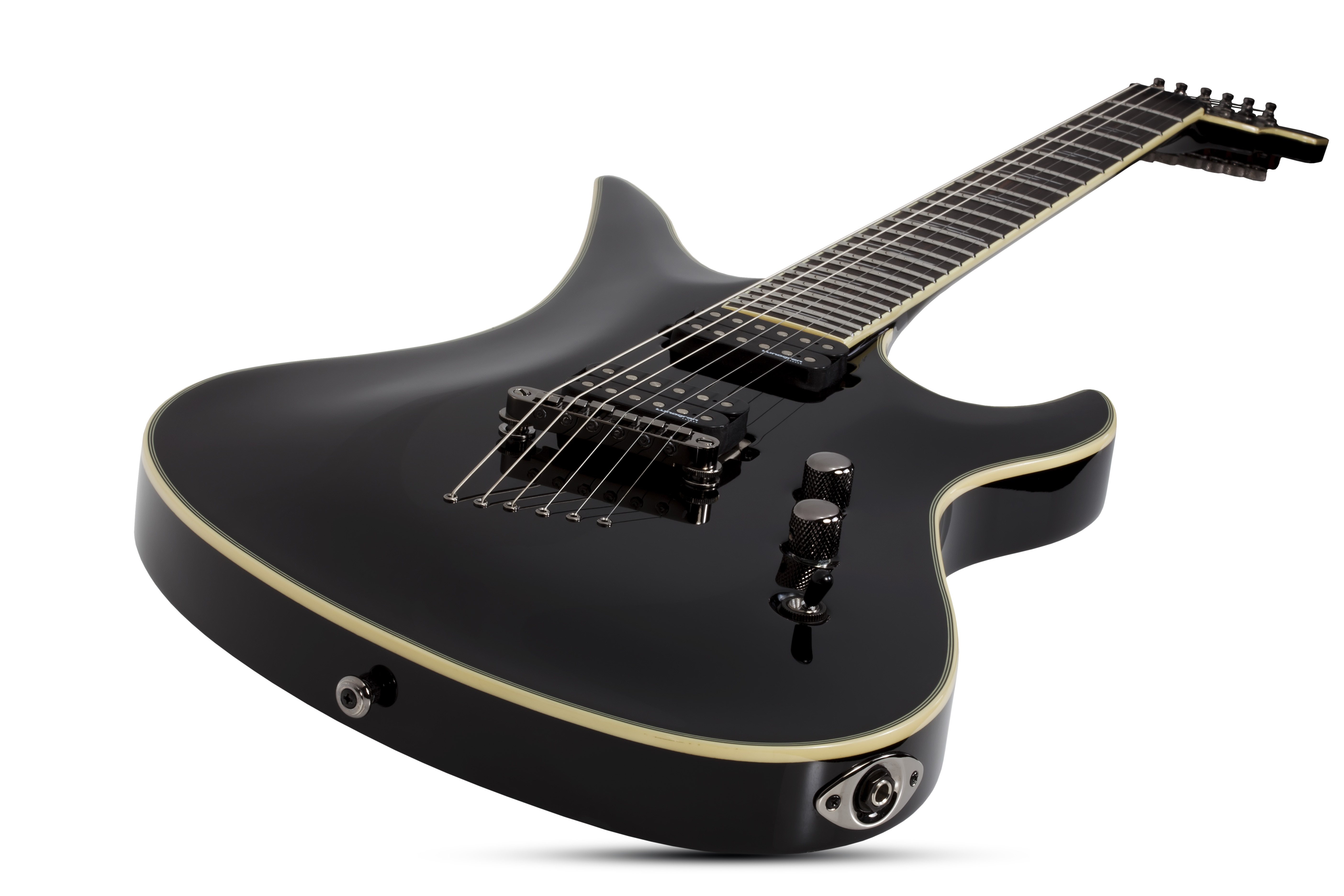 Schecter Avenger Blackjack 2h Lundgren Ht Eb - Guitarra electrica metalica - Variation 1