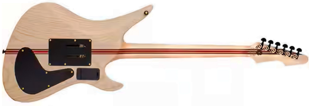 Schecter Avenger Fr-s 50th Ann. Lh Gaucher 2h Sustainiac Fr Eb - 50th Gold Burst - Guitarra electrica metalica - Variation 1