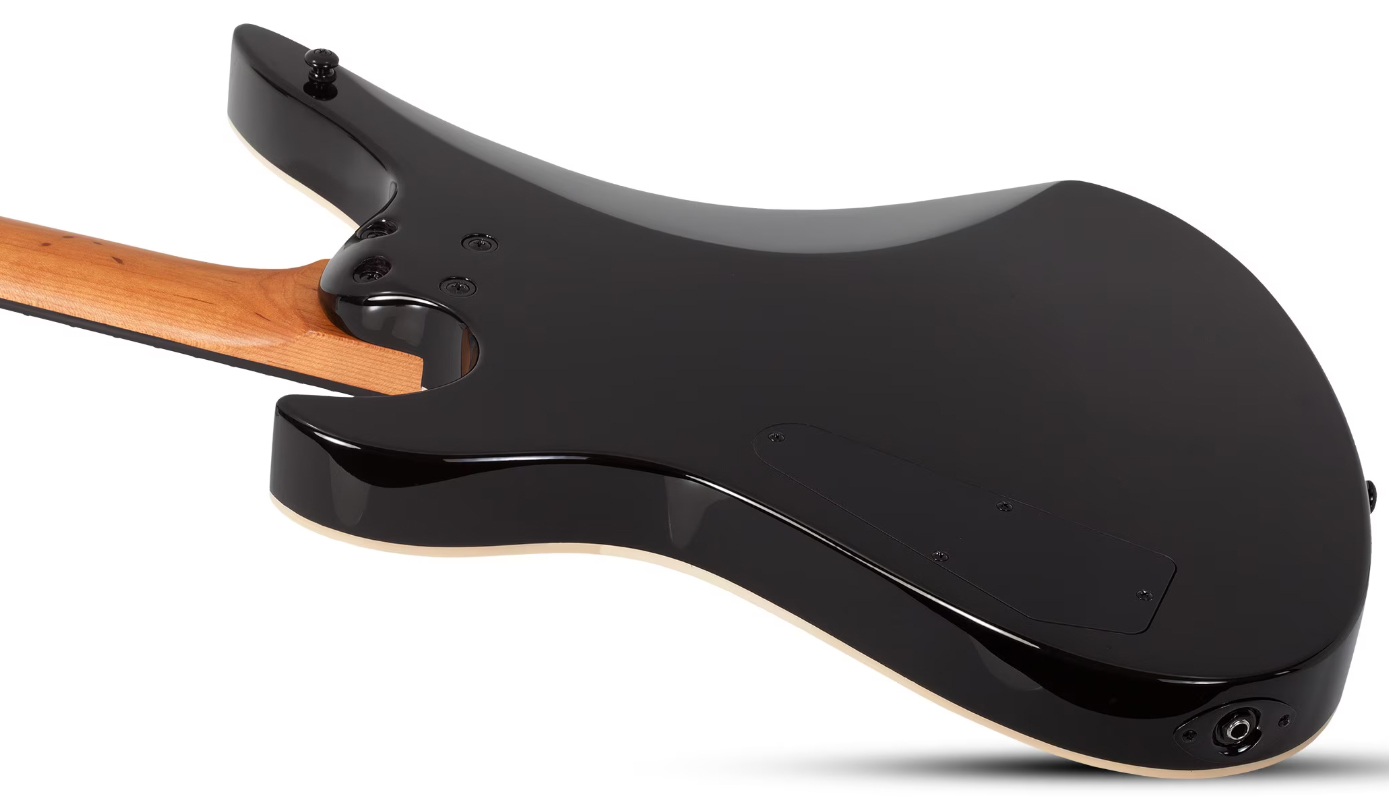 Schecter Avenger Standard 2h Ht Rw - Charcoal Satin - Guitarra electrica metalica - Variation 3