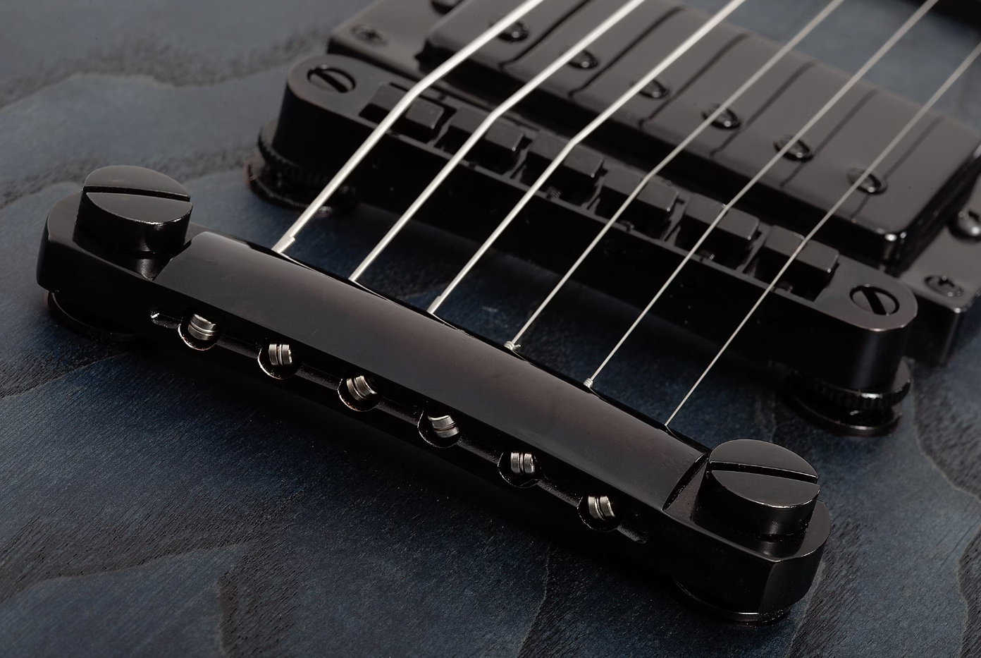 Schecter Avenger Standard 2h Ht Rw - Charcoal Satin - Guitarra electrica metalica - Variation 4