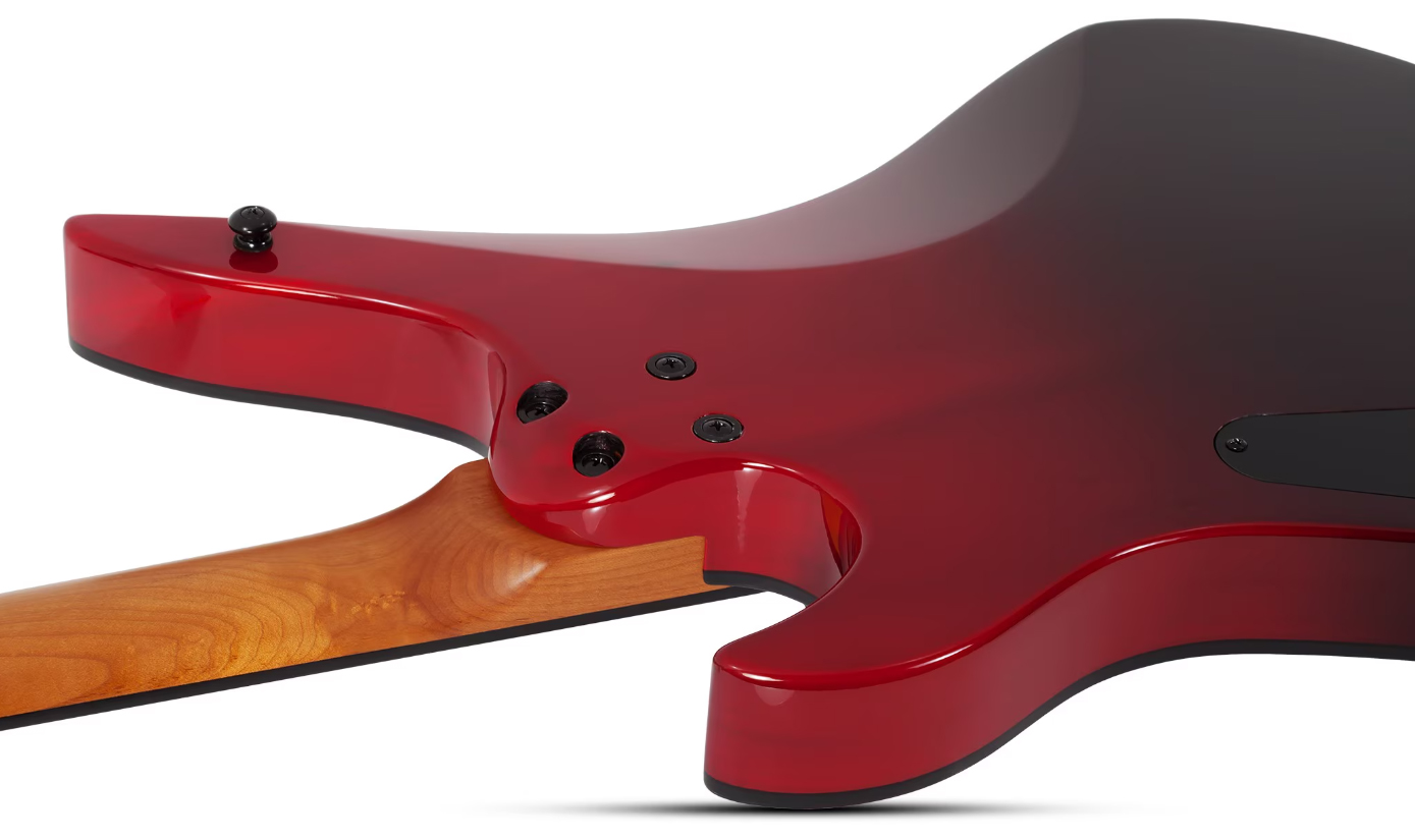 Schecter Avenger Standard 2h Ht Rw - Blood Burst - Guitarra electrica metalica - Variation 4