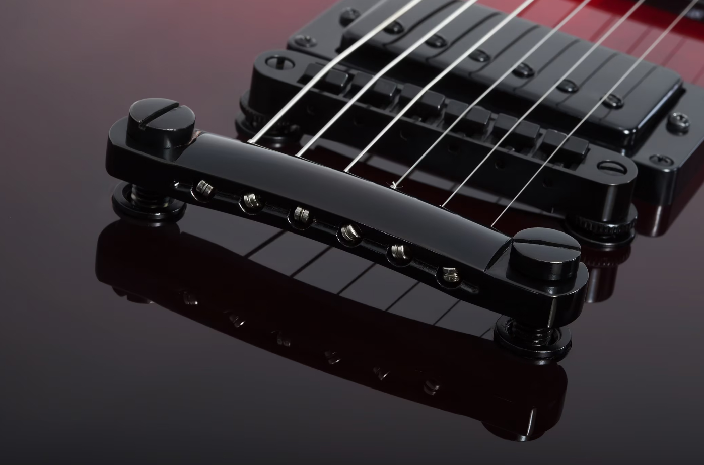 Schecter Avenger Standard 2h Ht Rw - Blood Burst - Guitarra electrica metalica - Variation 5