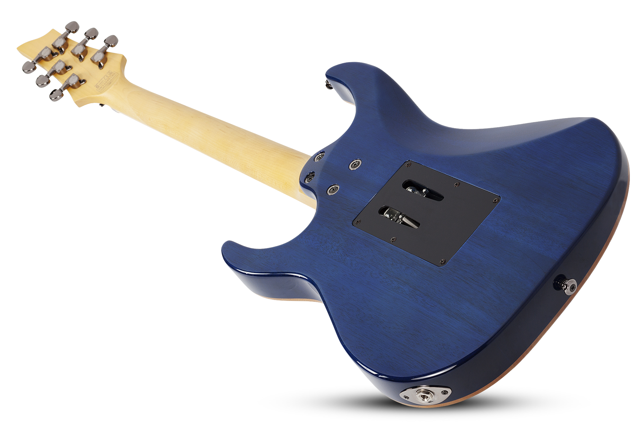Schecter Banshee-6 Fr Extreme Hh Rw - Ocean Blue Burst - Guitarra eléctrica con forma de str. - Variation 4