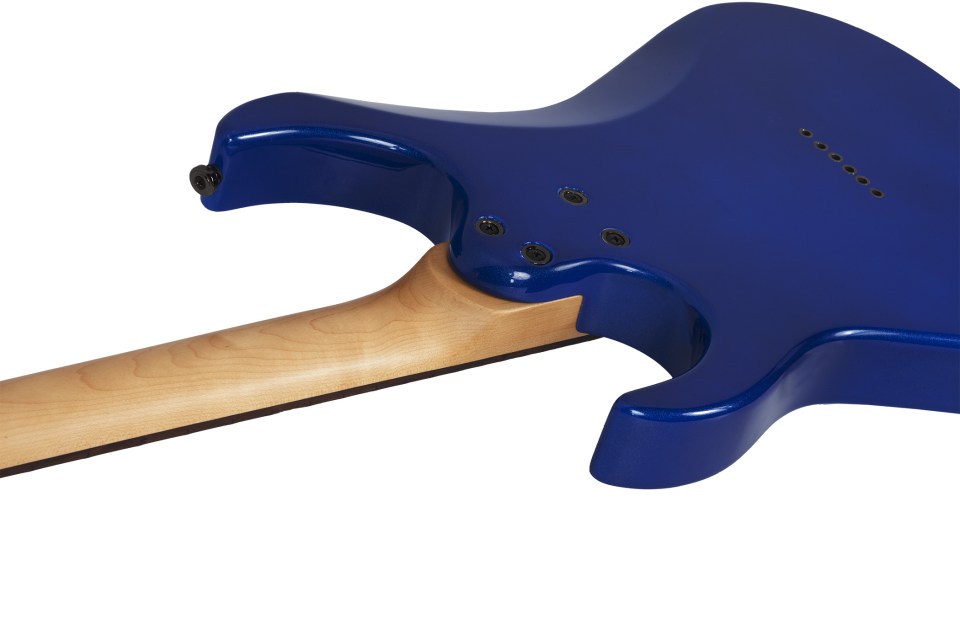 Schecter Banshee 6 Sgr 2h Ht Rw - Electric Blue - Guitarra eléctrica con forma de str. - Variation 4