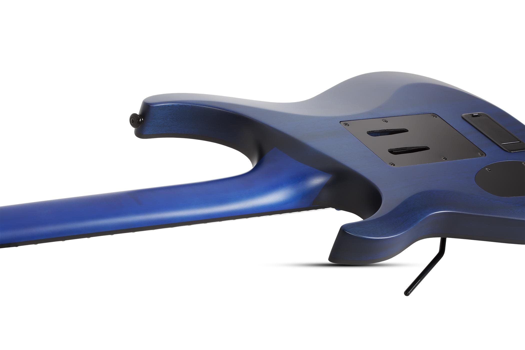 Schecter Banshee Gt Fr 2h Emg Eb - Satin Trans Blue - Guitarra eléctrica con forma de str. - Variation 3