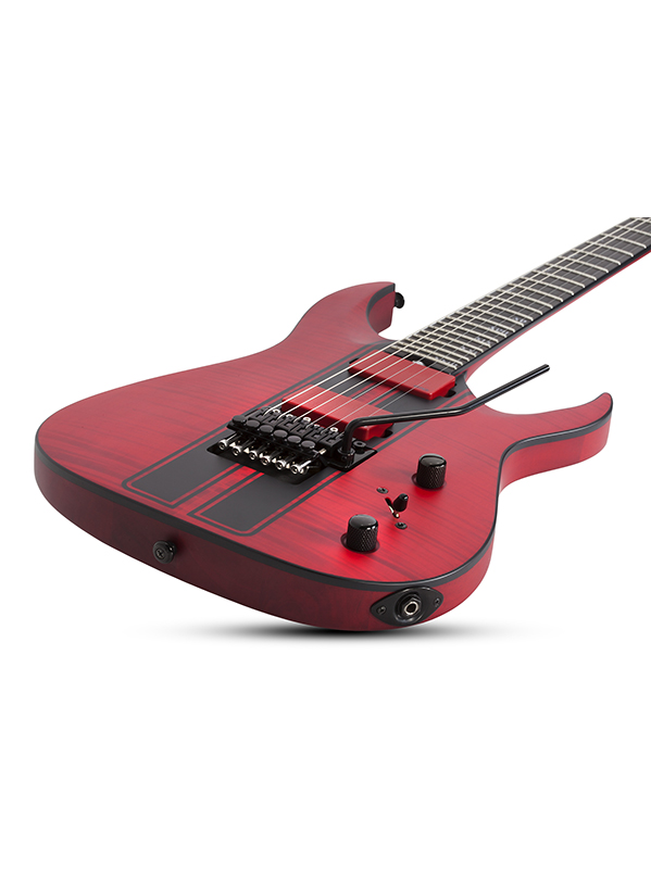 Schecter Banshee Gt Fr Emg 2h Eb - Trans Red - Guitarra eléctrica con forma de str. - Variation 1