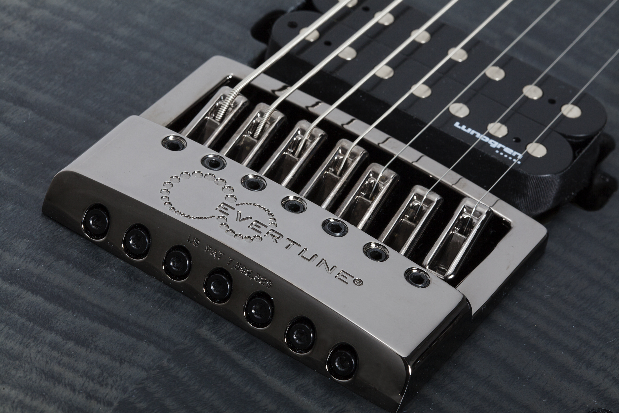 Schecter Banshee Mach-7 Evertune 7c 2h Lundgren Ht Eb - Fallout Burst - Guitarra eléctrica de 7 cuerdas - Variation 4