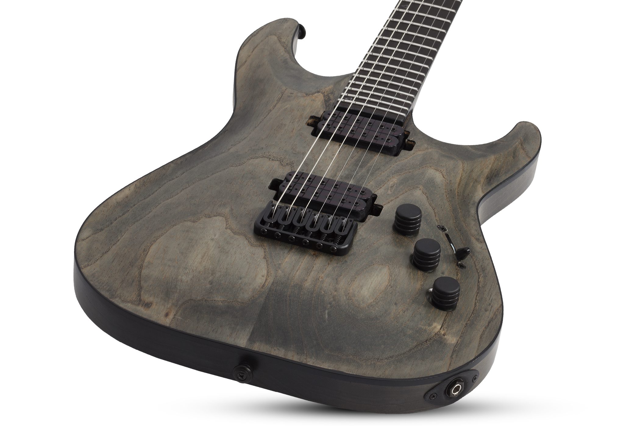 Schecter C-1 Ex Apocalypse Baryton 2h Ht Eb - Rusty Grey - Guitarra eléctrica barítono - Variation 1