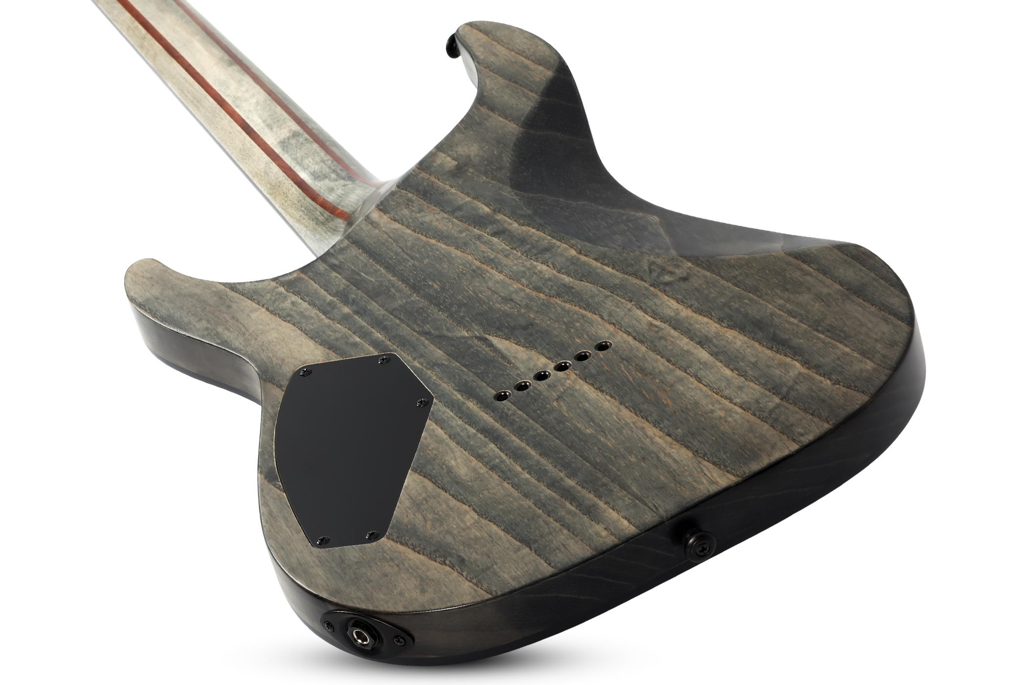 Schecter C-1 Ex Apocalypse Baryton 2h Ht Eb - Rusty Grey - Guitarra eléctrica barítono - Variation 2