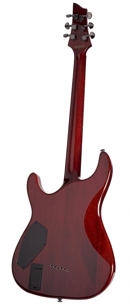 Schecter C-1 Hellraiser 2h Emg Ht Rw - Black Cherry - Guitarra eléctrica con forma de str. - Variation 1