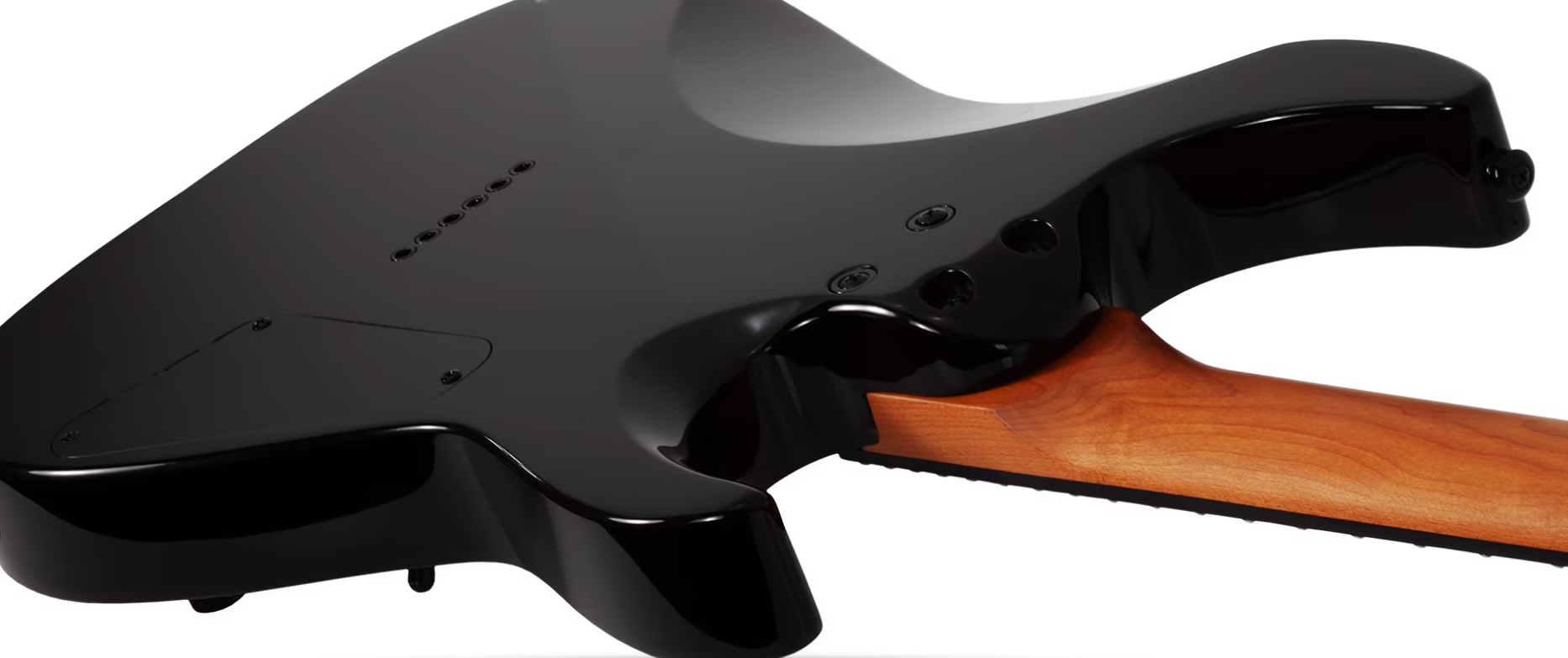 Schecter C-1 Standard Lh Gaucher 2h Ht Rw - Black Fade Burst Burl - Guitarra eléctrica con forma de str. - Variation 4