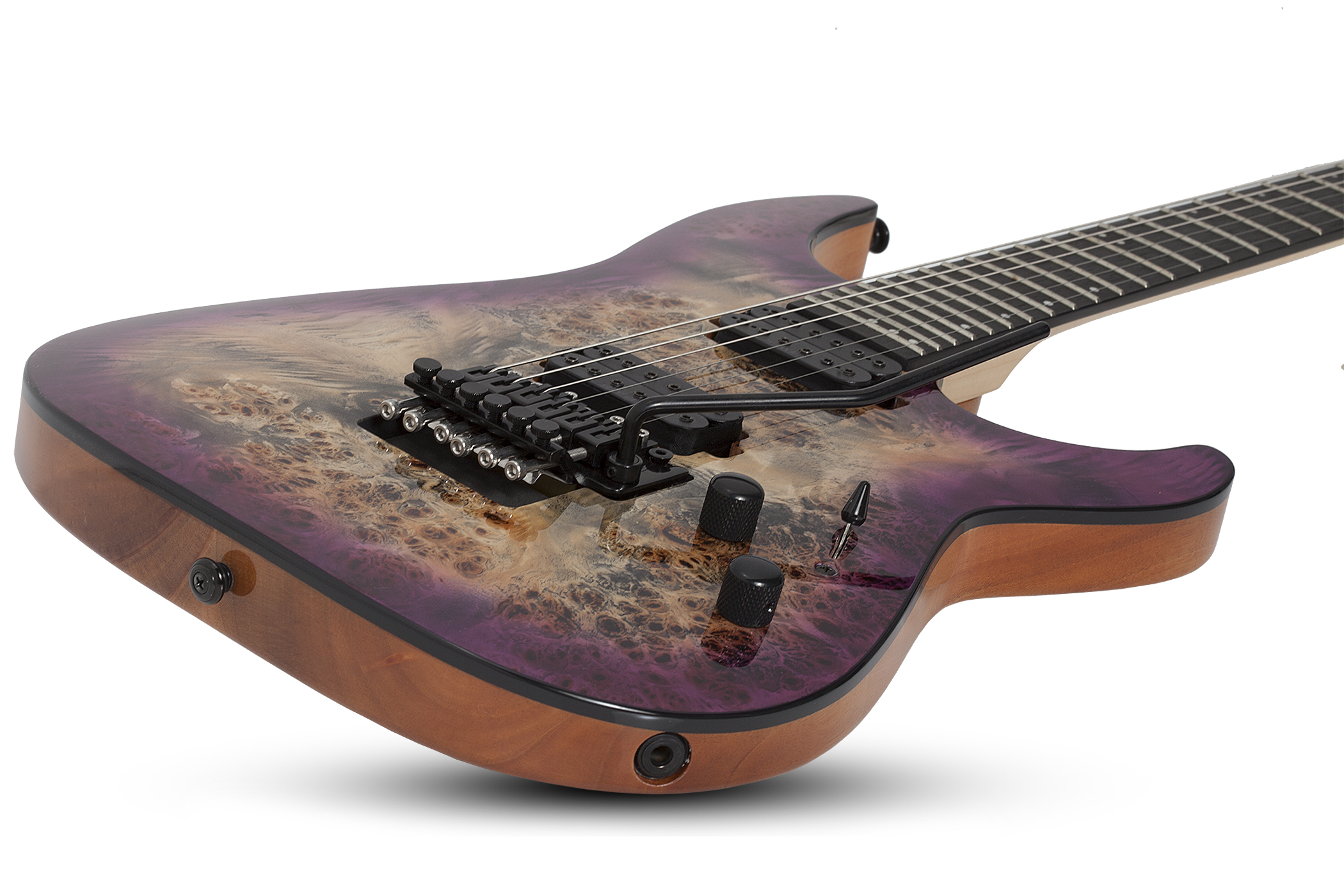 Schecter C-6 Pro Fr 2h Wen - Aurora Burst - Guitarra eléctrica de doble corte - Variation 1