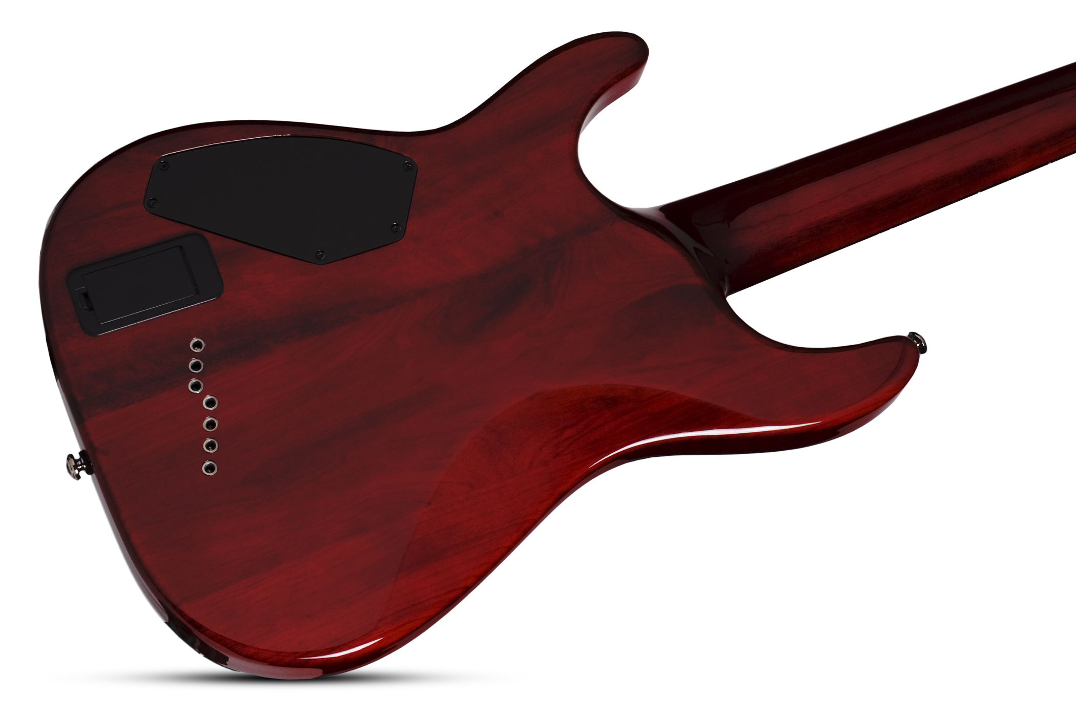 Schecter C-7 Fr Lh Hellraiser 7c Gaucher 2h Emg Rw - Black Cherry - Guitarra electrica para zurdos - Variation 2
