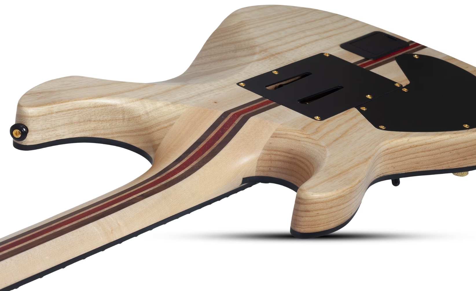 Schecter C1 Fr-s 50th Ann. Lh 2h Sustainiac Eb - 50th Gold Burst - Guitarra electrica metalica - Variation 8