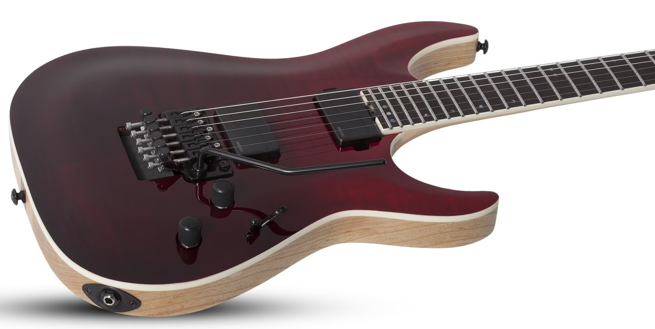 Schecter C1 Fr Sls Elite 2h Fishman Fluence Modern Eb - Blood Burst - Guitarra eléctrica con forma de str. - Variation 1