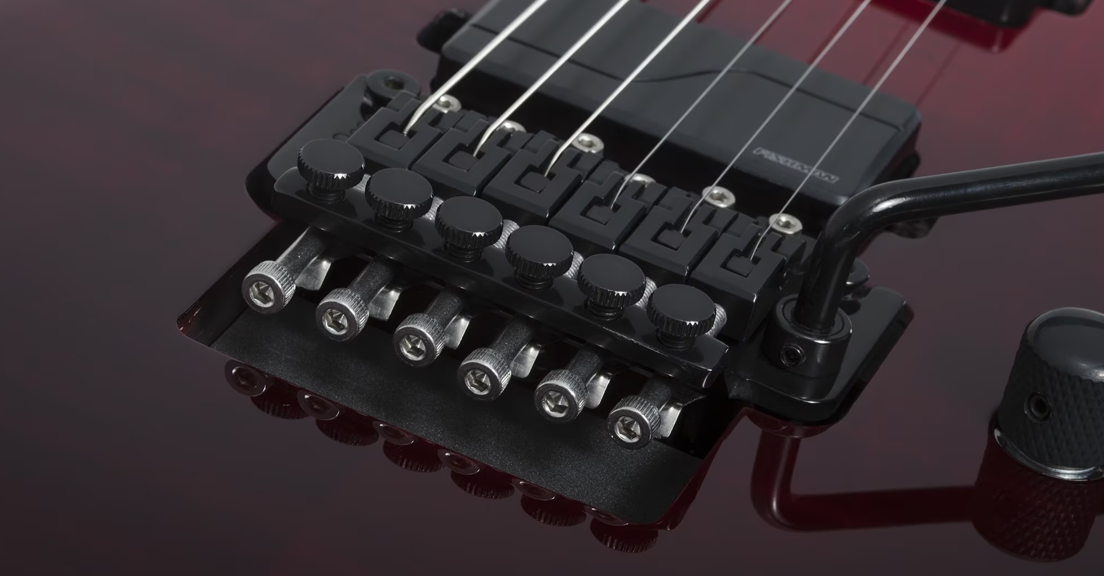 Schecter C1 Fr Sls Elite 2h Fishman Fluence Modern Eb - Blood Burst - Guitarra eléctrica con forma de str. - Variation 4