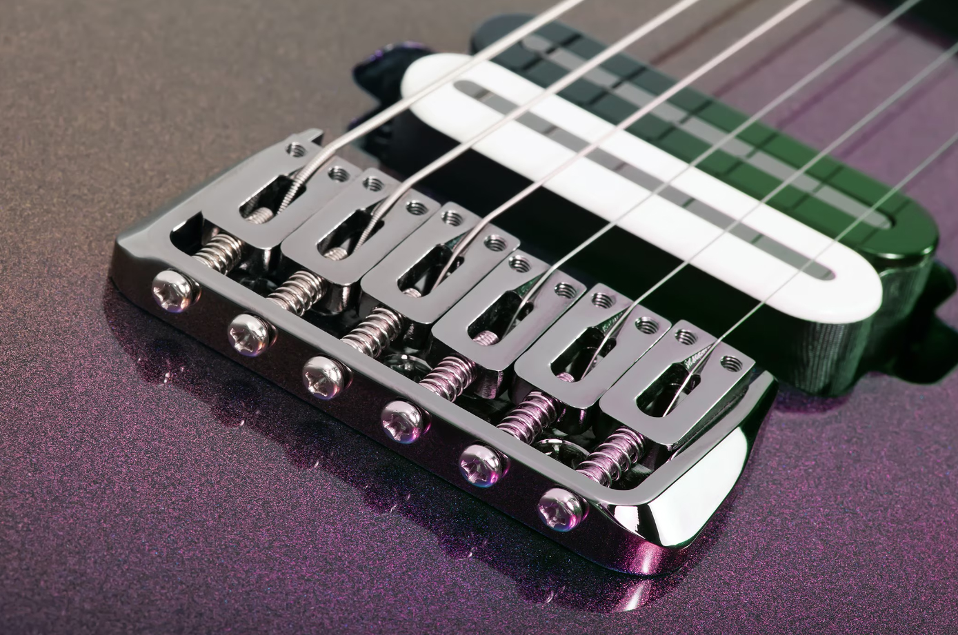 Schecter C1 Sls Hollywood 2h Fishman Fluence Modern Ht Eb - Supernova - Guitarra electrica metalica - Variation 5