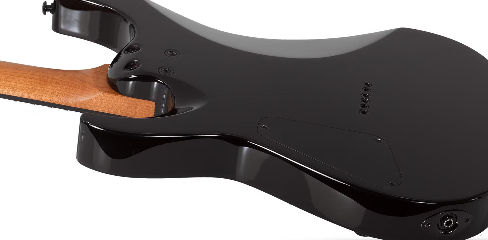 Schecter C1 Standard 2h Ht Rw - Black Fade Burst Burl - Guitarra eléctrica con forma de str. - Variation 5