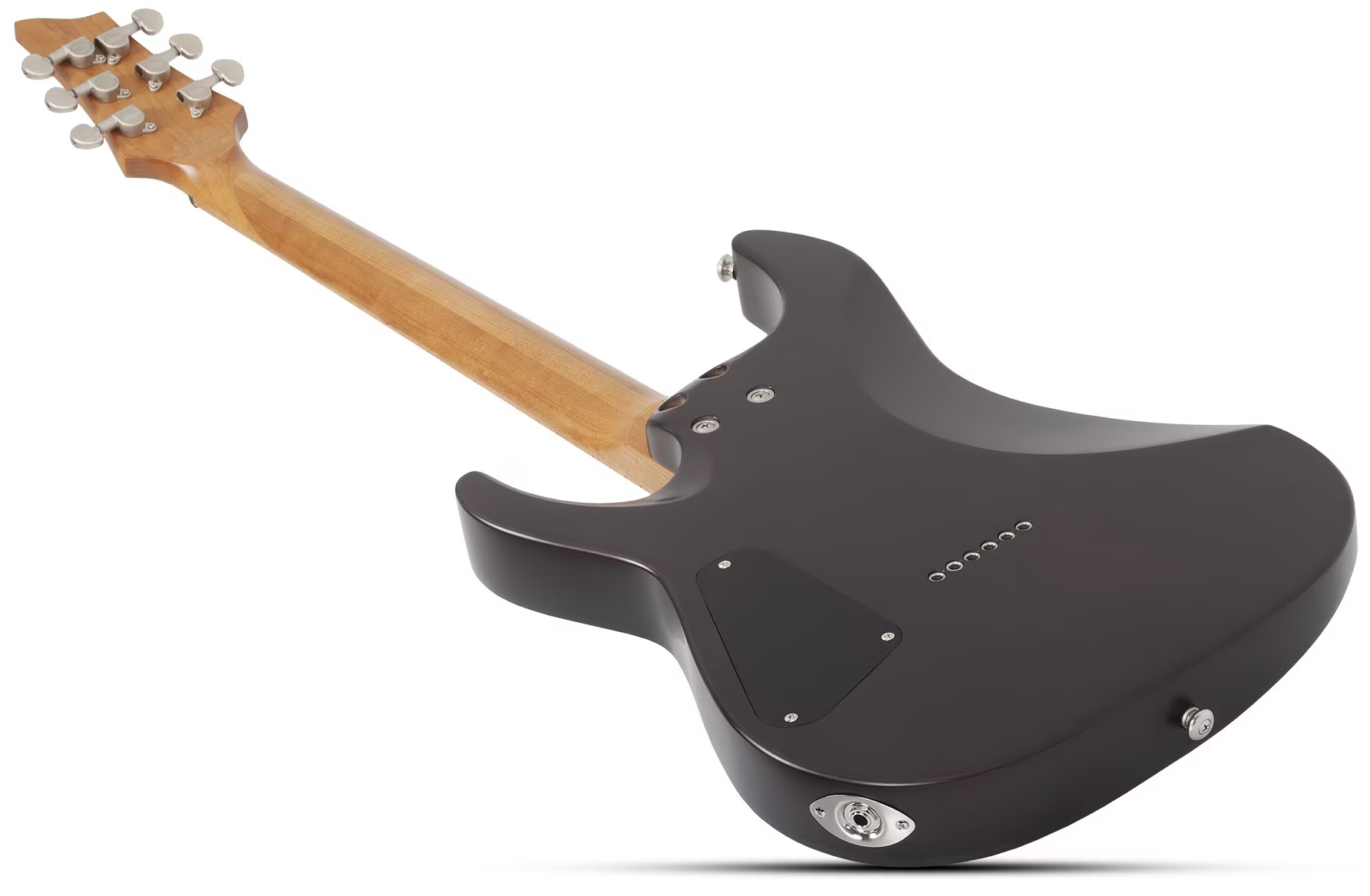 Schecter C1 Standard Plus 2h Ht Mn - Trans Black Burst - Guitarra eléctrica con forma de str. - Variation 5