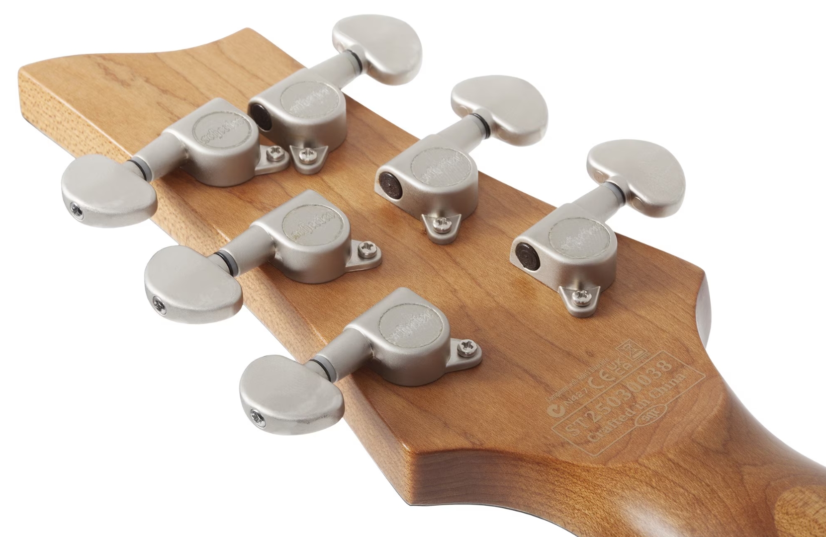 Schecter C1 Standard Plus 2h Ht Mn - Trans Black Burst - Guitarra eléctrica con forma de str. - Variation 6