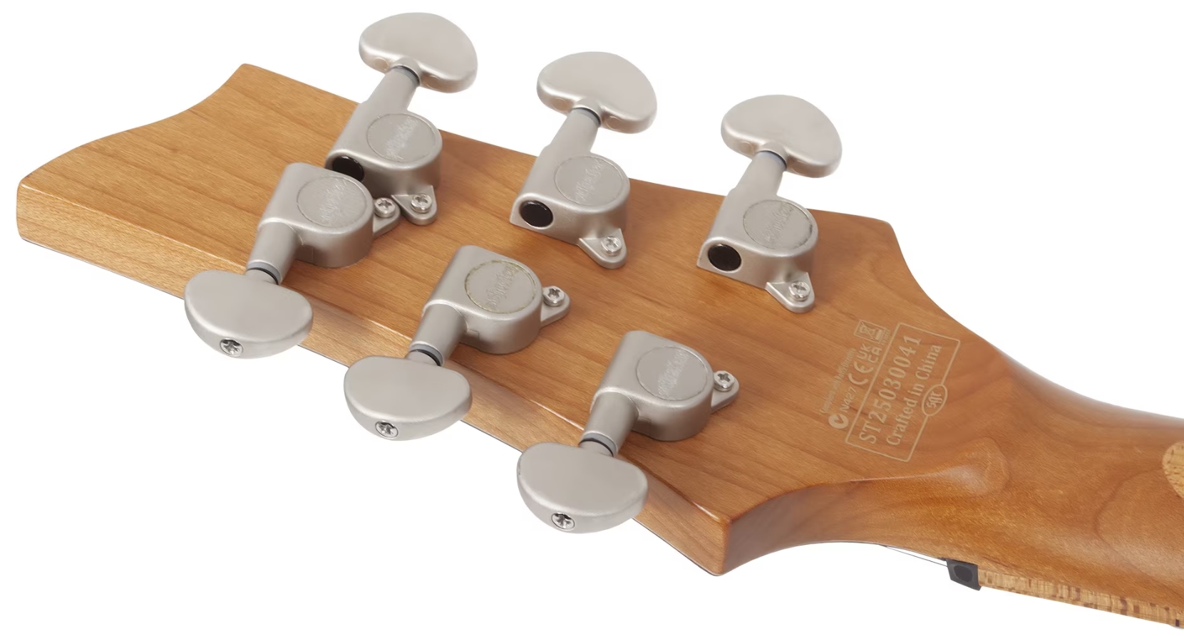 Schecter C1 Standard Plus Lh Gaucher 2h Ht Mn - Blue Fade - Guitarra eléctrica con forma de str. - Variation 5