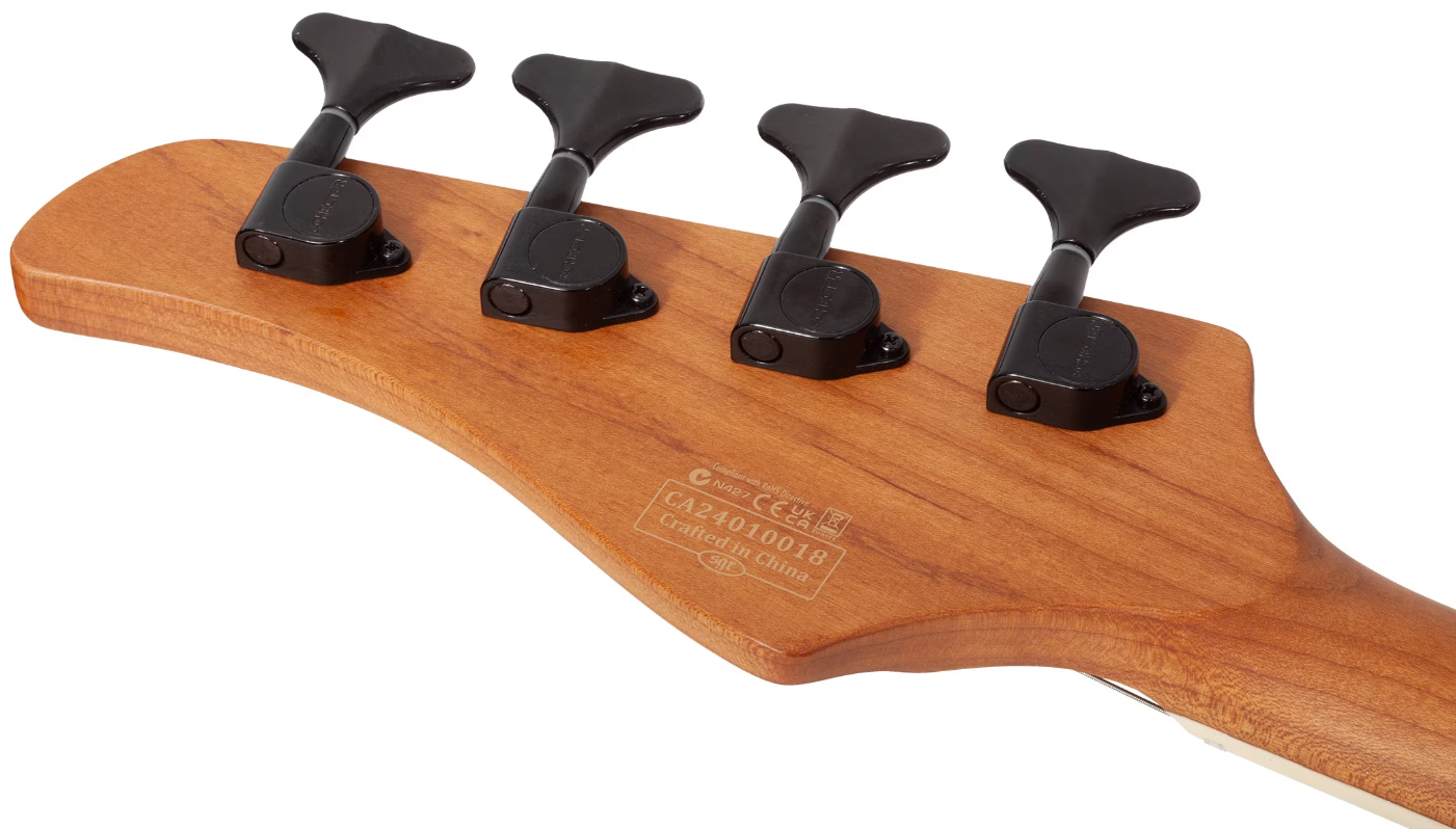 Schecter C4 Standard Rw - Tobacco Burl - Bajo eléctrico de cuerpo sólido - Variation 6