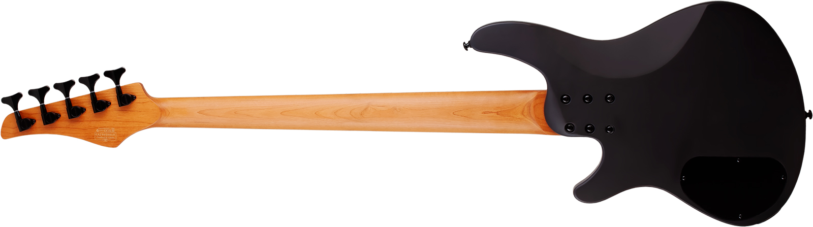 Schecter C5 Standard 5c Rw - Tobacco Burl - Bajo eléctrico de cuerpo sólido - Variation 1