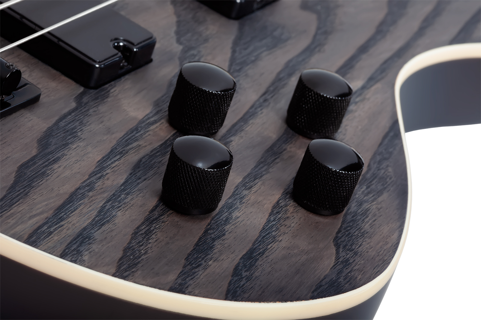 Schecter C5 Standard 5c Rw - Charcoal Satin - Bajo eléctrico de cuerpo sólido - Variation 4